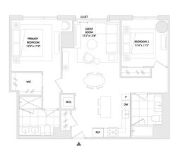 2 BED B2 0403 0403 floor plan